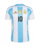 Günstige Argentinien Lionel Messi #10 Heimtrikot Copa America 2024 Kurzarm